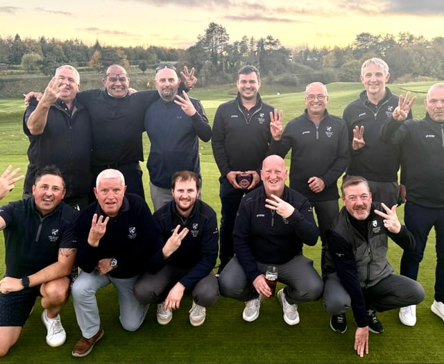 B boys secure golf hat-trick while As go close