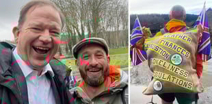 Farmer's inspiring 142-mile walk for mental health awareness
