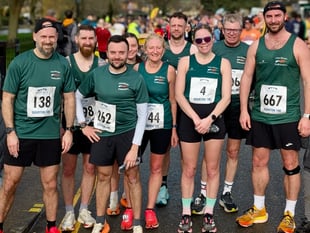 Eight Blazers storm to PBs in Bourton 10k road race