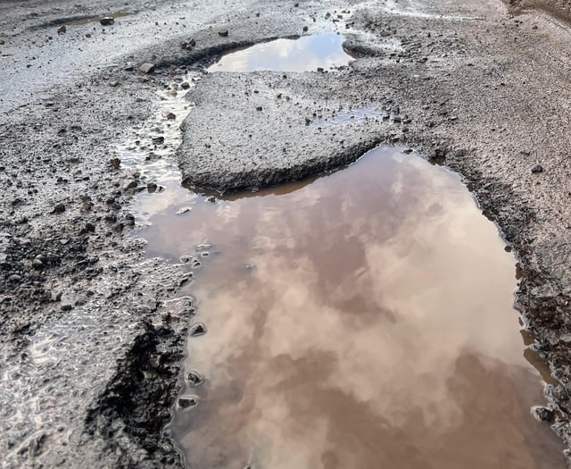Dangerous potholes plaguing Brampton Abbotts set to be fixed
