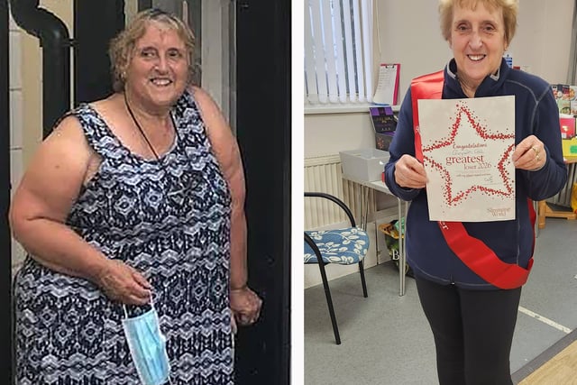 Gwyneth wins Slimming World Greatest Loser competition in Ross