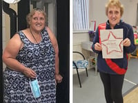 Gwyneth wins Slimming World Greatest Loser competition in Ross