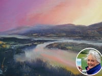 Sarah Jane Brown's landscapes on display at Beecher's Gallery