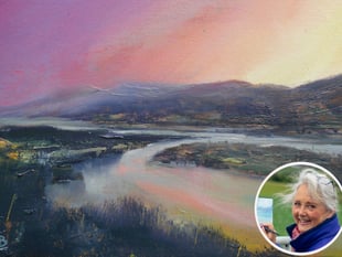 Sarah Jane Brown's landscapes on display at Beecher's Gallery