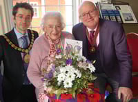 Rosemary Rigby raises £1,221 for Ross Action Bus at 90th birthday