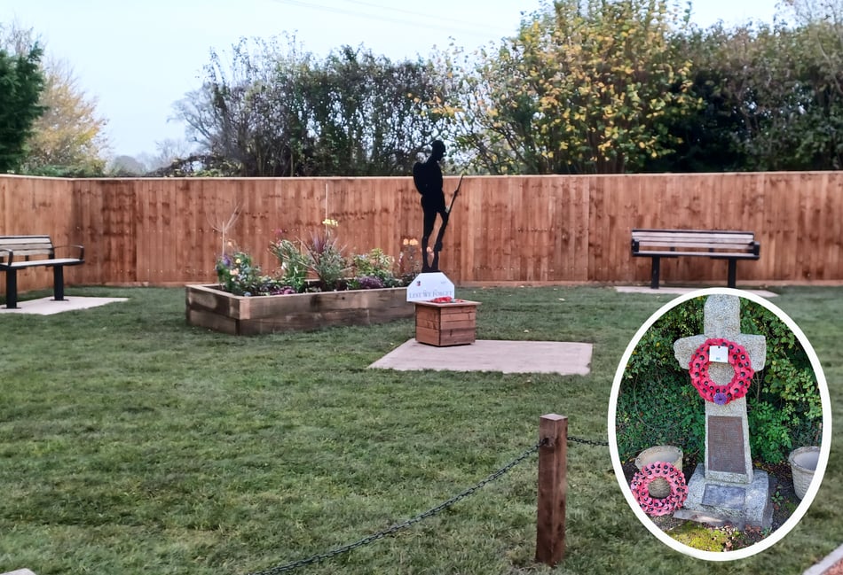 Plans to relocate village War Memorial to new location