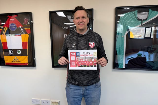 James Miles leads charity walk to Villa Park