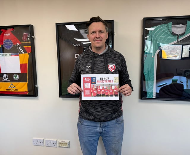 James Miles leads charity walk to Villa Park