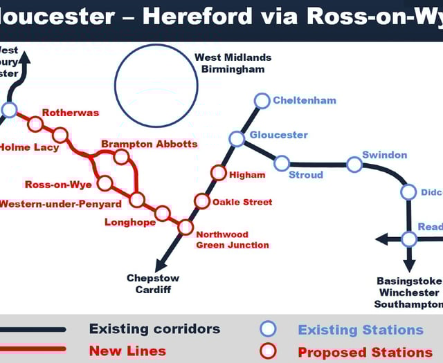 County to undertake Hereford, Ross to Gloucester rail link study