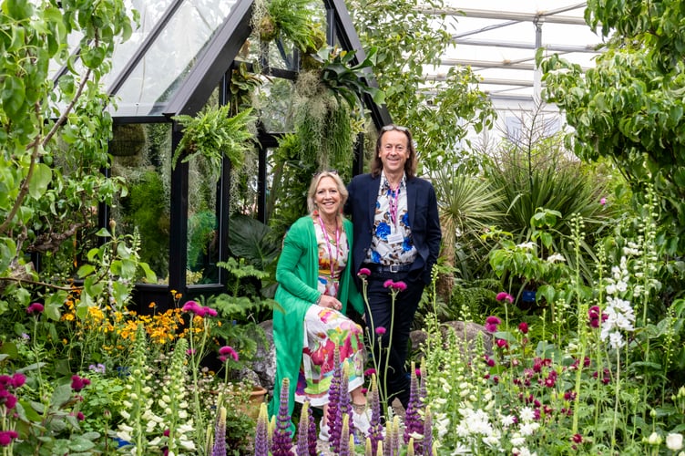 Peter Dowle and Angela Delaney, founders of Leaf Creative Gardens