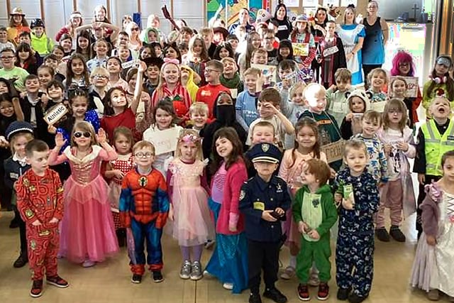Brampton Abbotts Primary School celebrates World Book Day in style