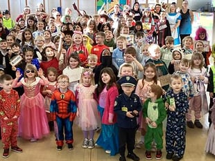 Brampton Abbotts Primary School celebrates World Book Day in style