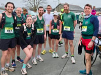 Dozen Blazers tackle 30km Rhayader Lakes run