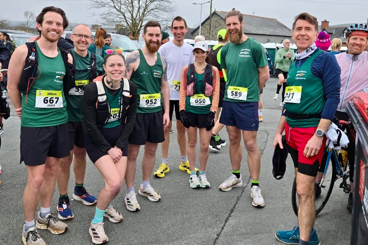 Trailblazers were out in force at the Rhayader Lakes race