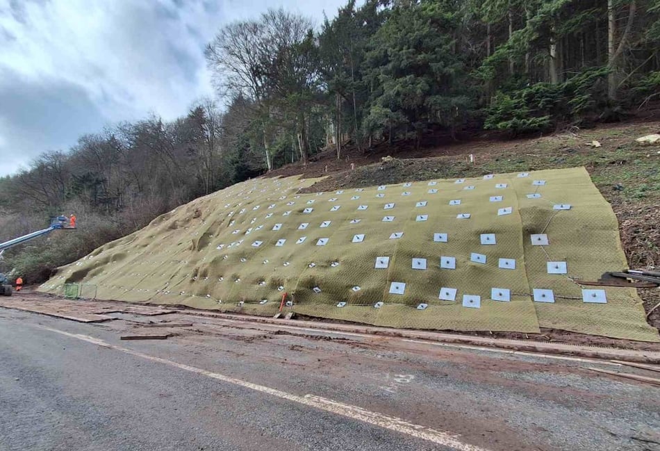 A40 rockfall repairs have been completed