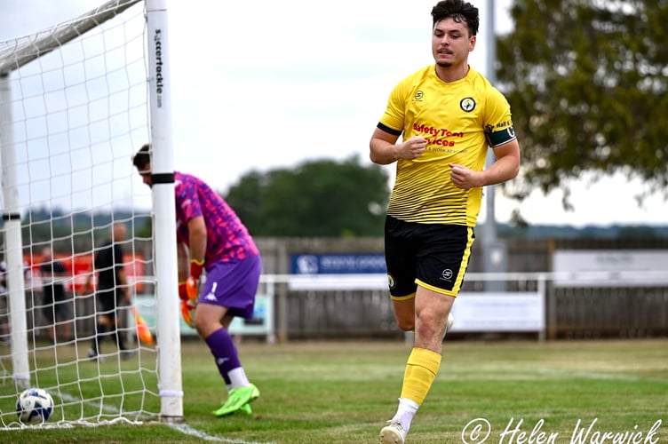 Dylan Hart scored twice for the Daffs