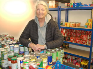 Townspeople's generous donations provide aid to families