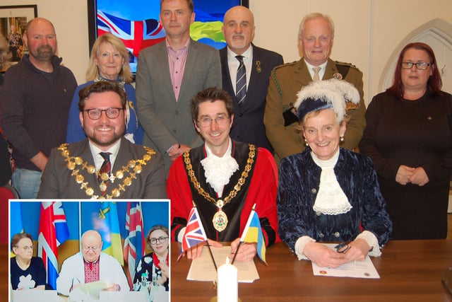 Ross and Ovruch strengthen ties with 100th UK-Ukraine twinning