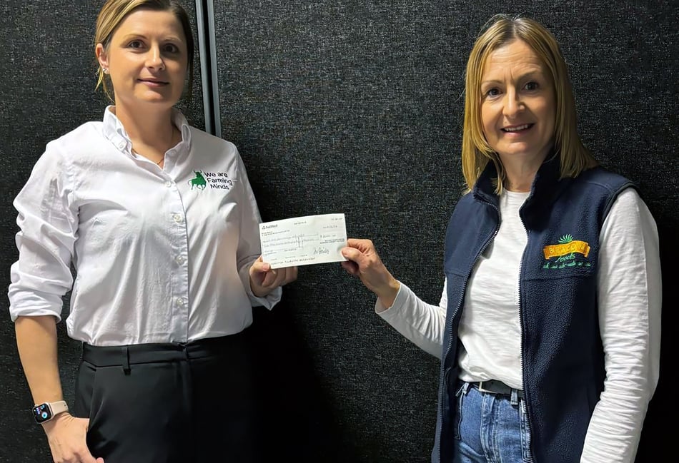 Beacon Foods donates £2,050 to We are Farming Minds