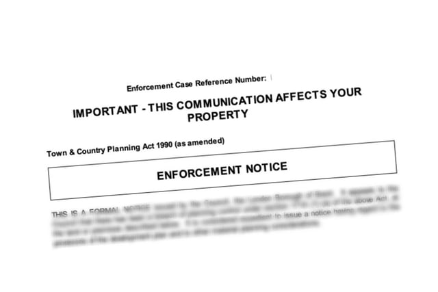 Council fails to publish planning enforcement actions reports