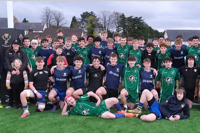 U16 combined rugby team raises funds for suicide prevention
