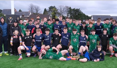 U16 combined rugby team raises funds for suicide prevention