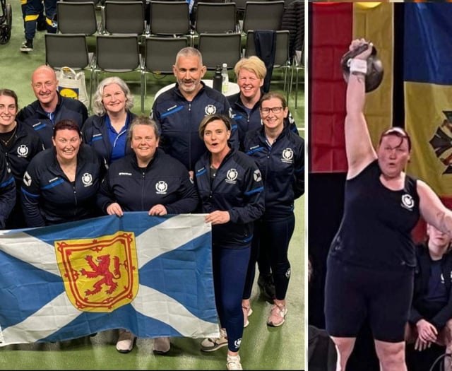 Woman uses kettlebells to rebuild life and compete internationally
