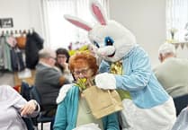 Easter Bunny spreads cheer with community visit