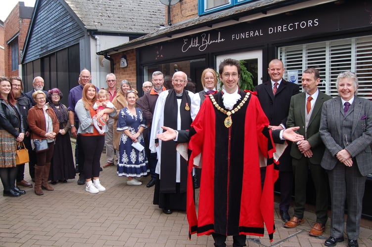 Opening of funeral directors