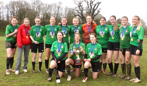 Ladies handed league trophy with cup final still to come 