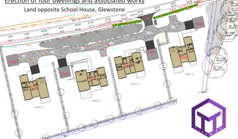 Farming family plans to build sustainable bungalows in Glewstone