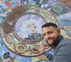 'Spirit of Ross' mural damaged at town's library