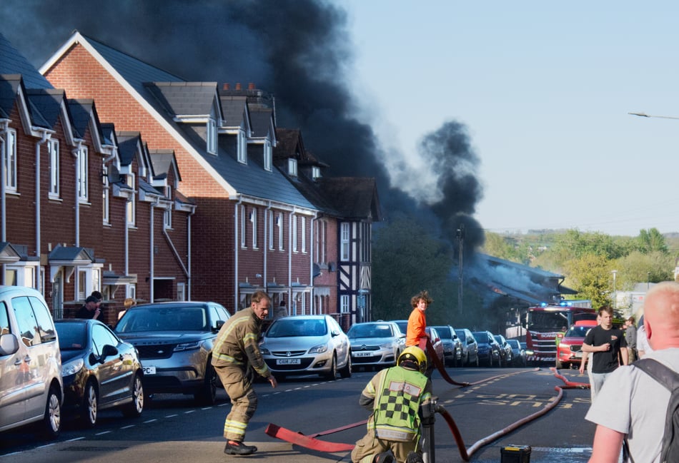 Welsh Water warns residents after fire causes discoloured water