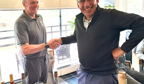 Roger and out for Nigel's team in close Seniors battle