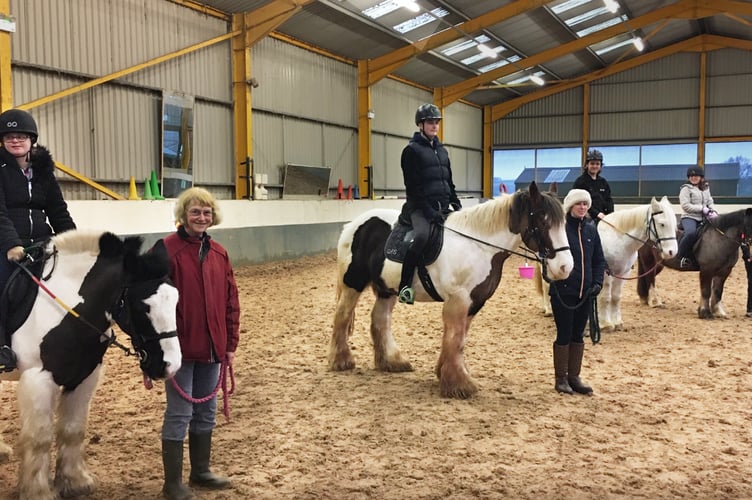 Disabled horse riding