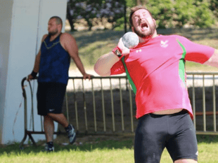 Gareth Winter targets national comeback in shot put