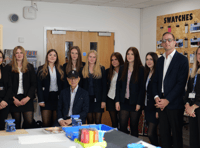 Professor Jimmy Choo inspires students in fashion workshop