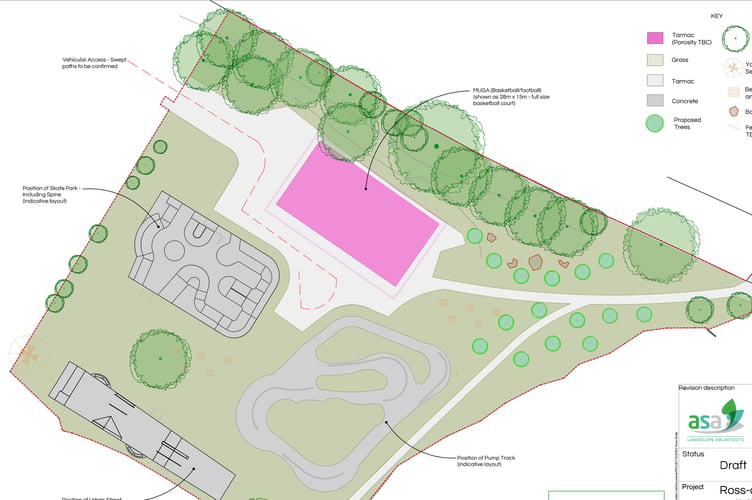 Skatepark plans