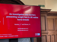 Hartpury's Equestrian Research Seminar showcases student projects