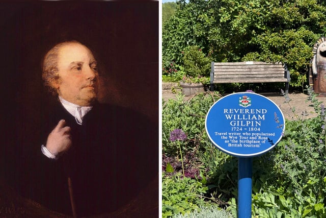 William Gilpin commemorated with blue plaque in Ross