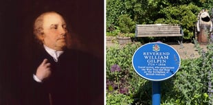 William Gilpin commemorated with blue plaque in Ross