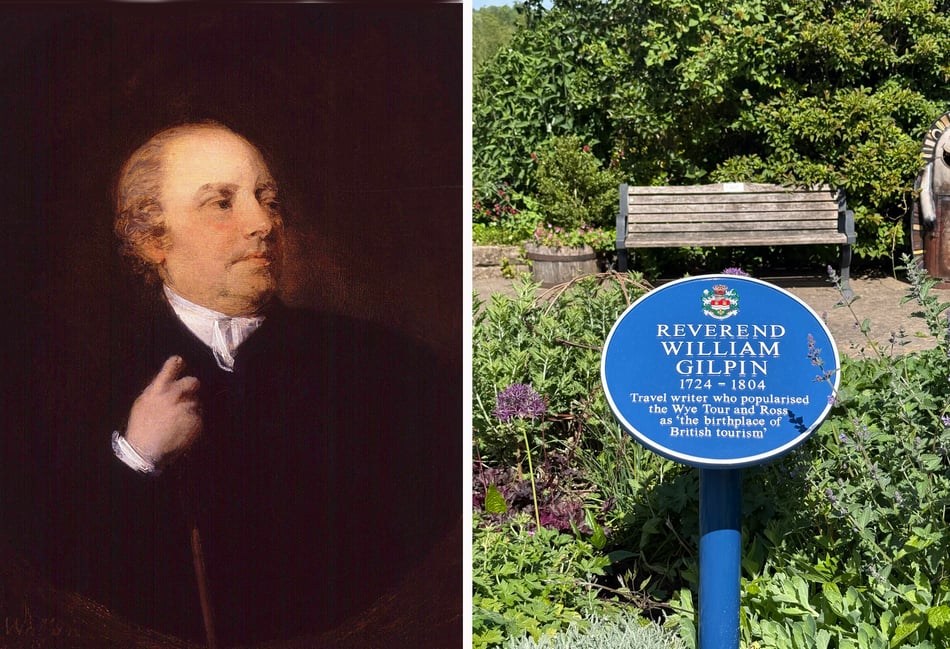 William Gilpin commemorated with blue plaque in Ross