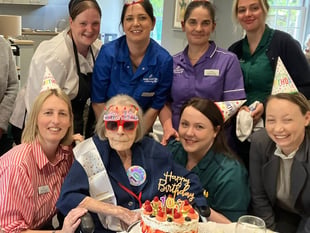 Wenks celebrates her remarkable 103rd birthday at Ross Court