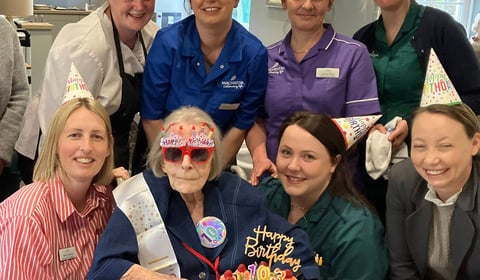 Wenks celebrates her remarkable 103rd birthday at Ross Court
