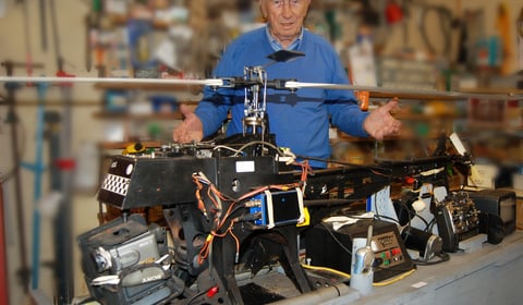 A local inventor's love for dragonflies sparked the drone revolution