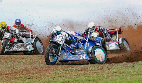 Track racers all revved up to prove a 'grass' act 