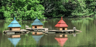 Community picnic at Newent Lake