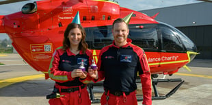 Air ambulance charity celebrates 35 years of lifesaving service