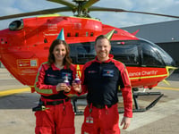Air ambulance charity celebrates 35 years of lifesaving service