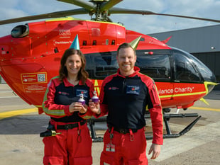 Air ambulance charity celebrates 35 years of lifesaving service